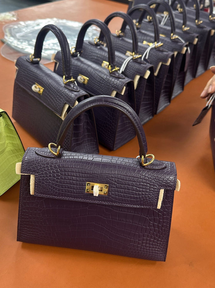 Italy Handbag - CC07 小鮮肉啞面鱷魚