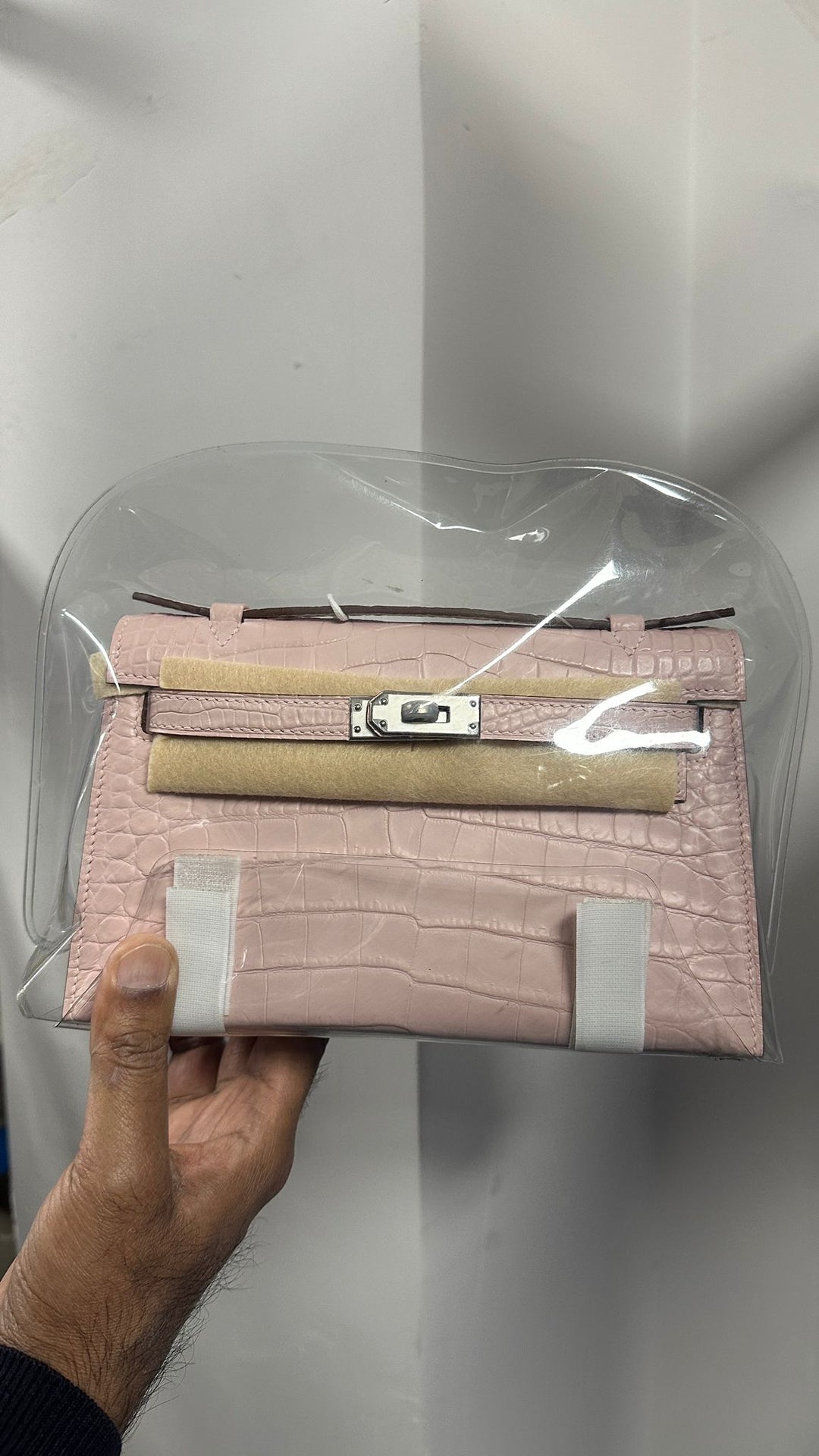 Italy Handbag - CC10 BLACK 小鮮肉啞面鱷魚
