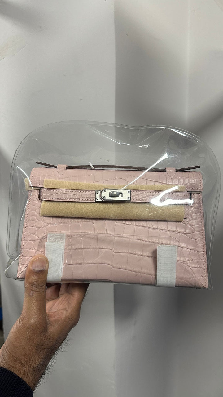 Italy Handbag - CC10 BLACK 小鮮肉啞面鱷魚