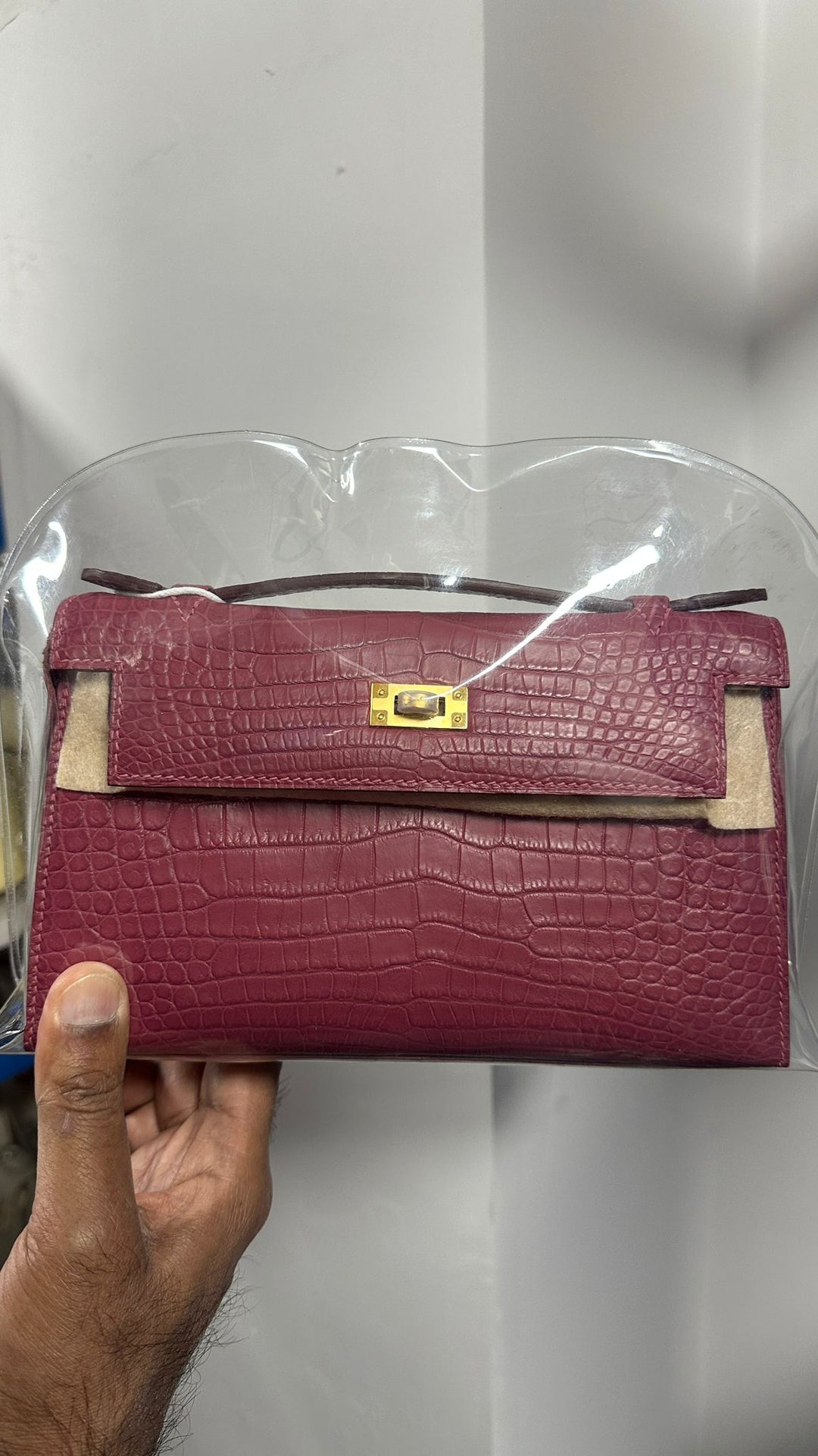 Italy Handbag - CC10 BLACK 小鮮肉啞面鱷魚