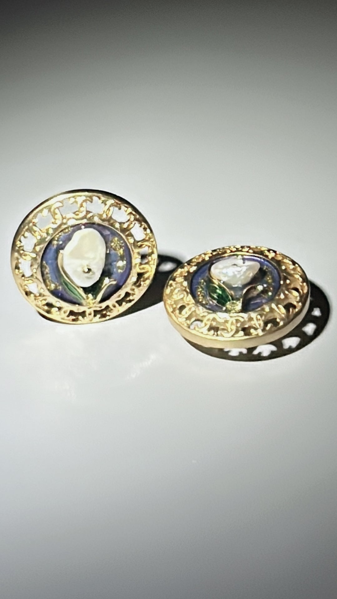 Egypt Earing EV452 夾耳環