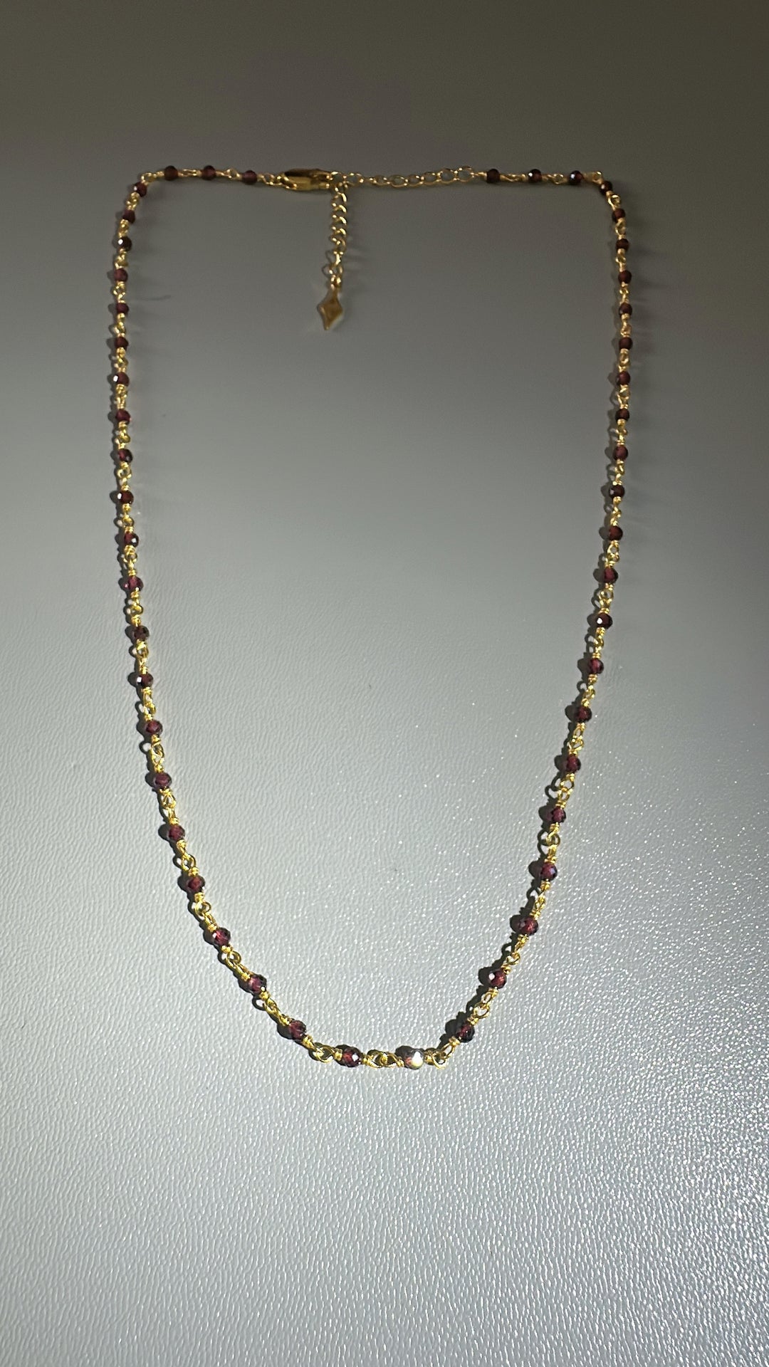 Egypt Nacklace Nov 25 - N144 紅榴石