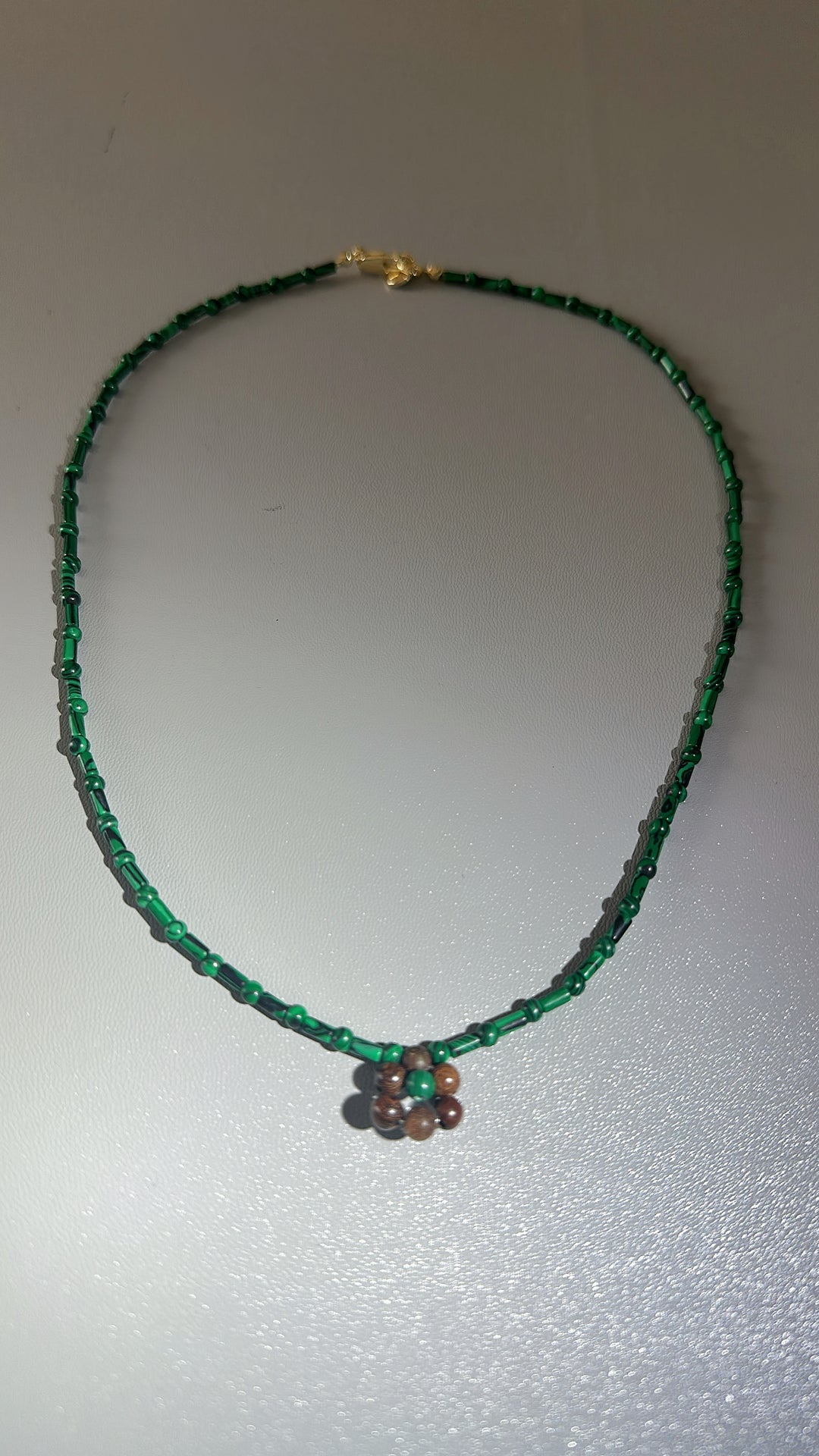 Egypt Nacklace Nov 25 - N153 孔雀石