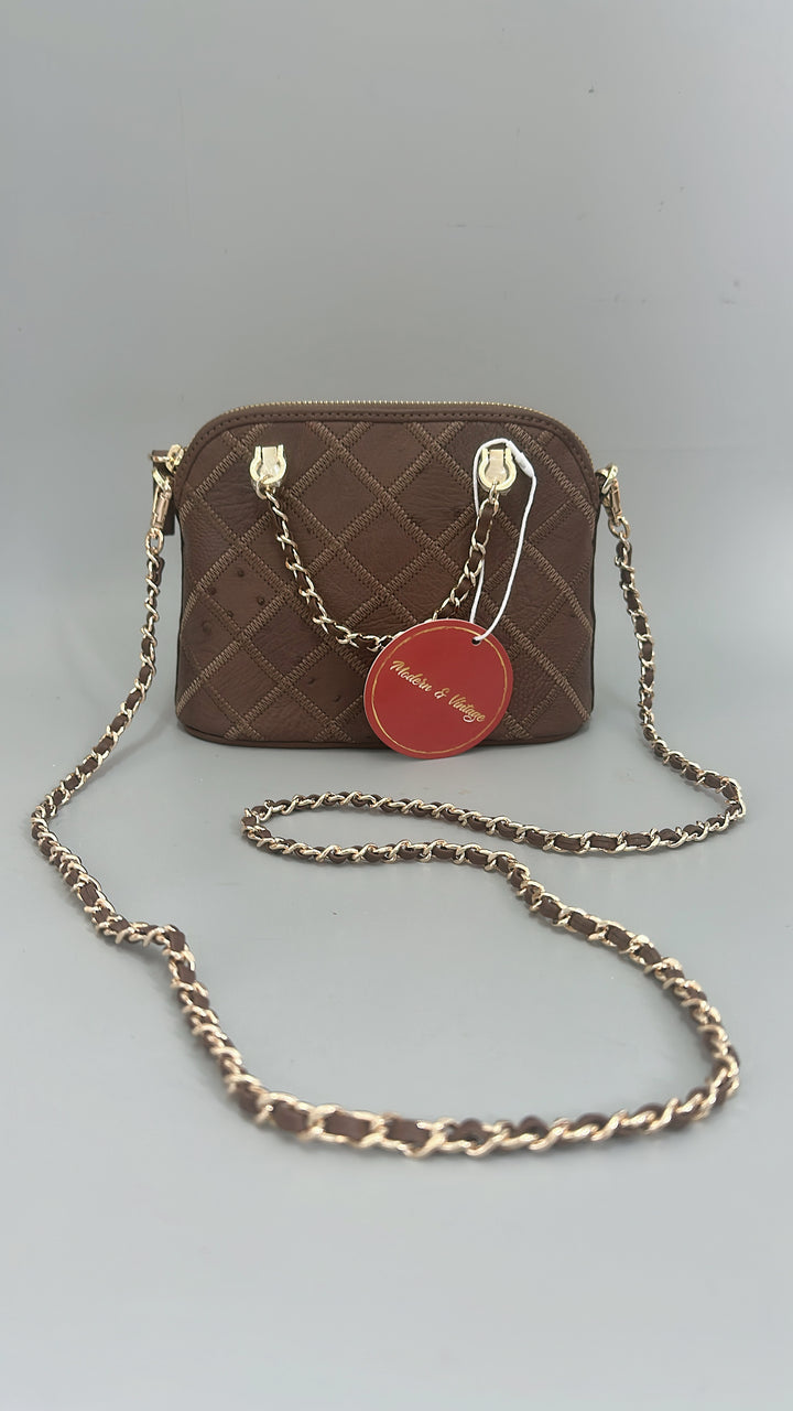 Italy Handbag - OS07 鴕鳥皮