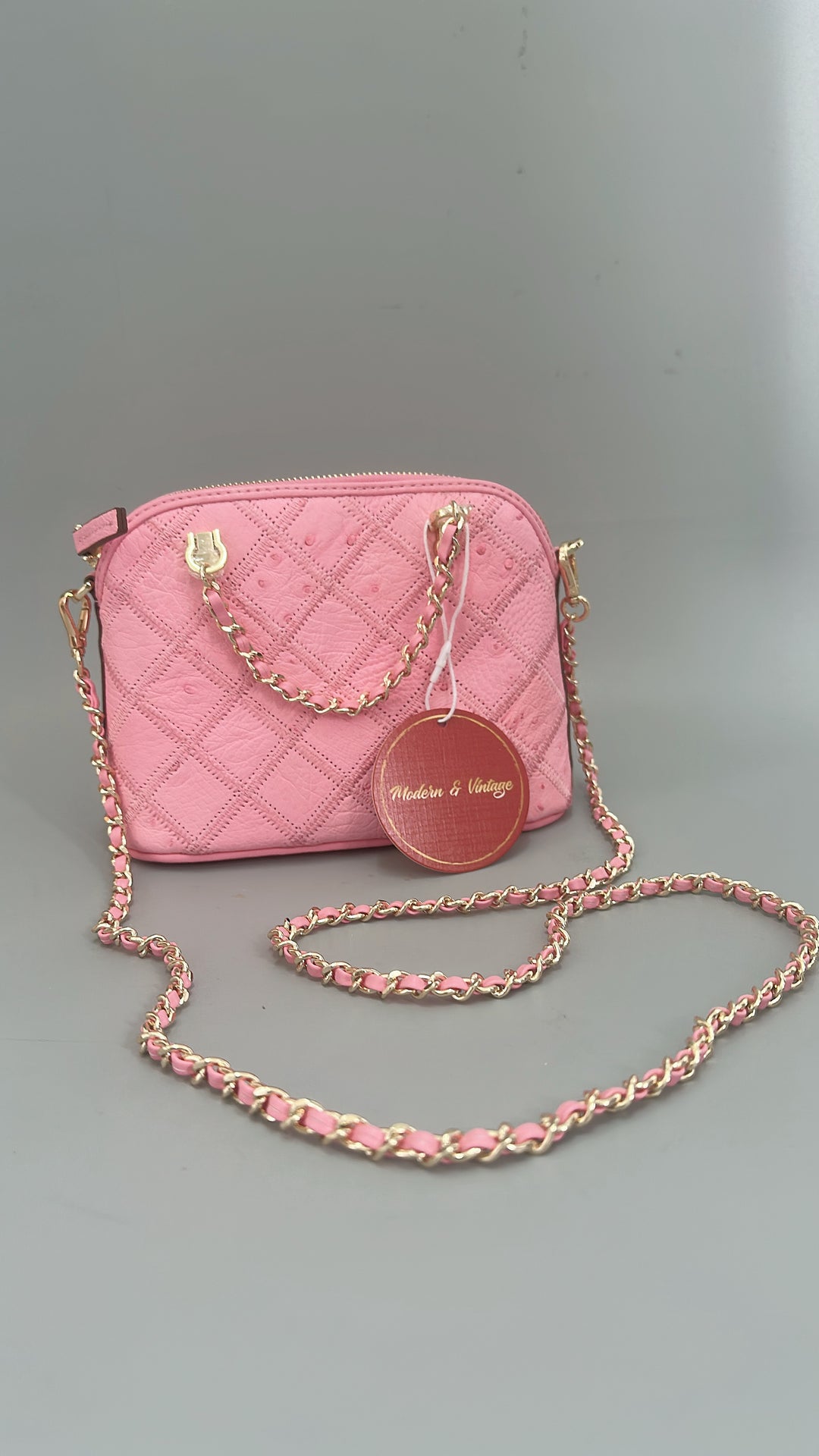 Italy Handbag - OS07 鴕鳥皮