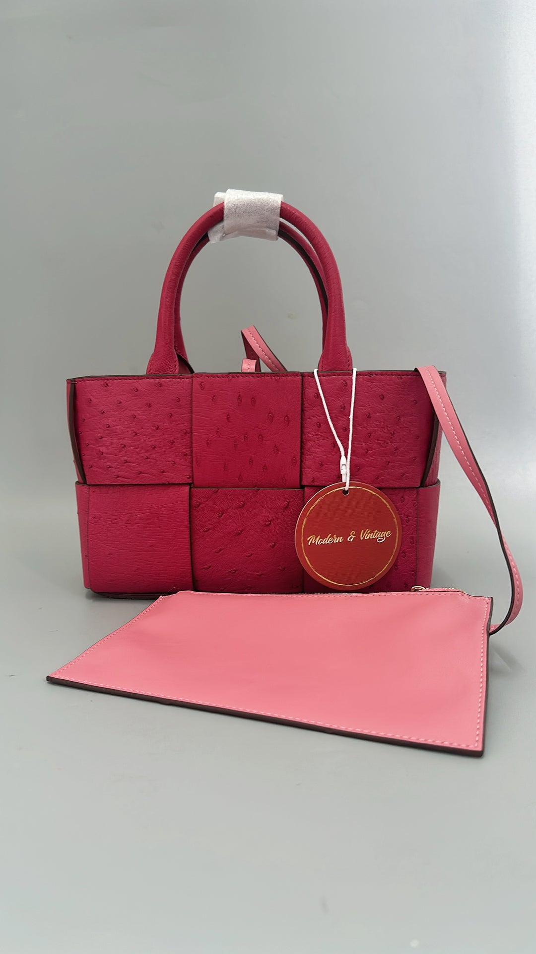 Italy Handbag - OS11 鴕鳥皮