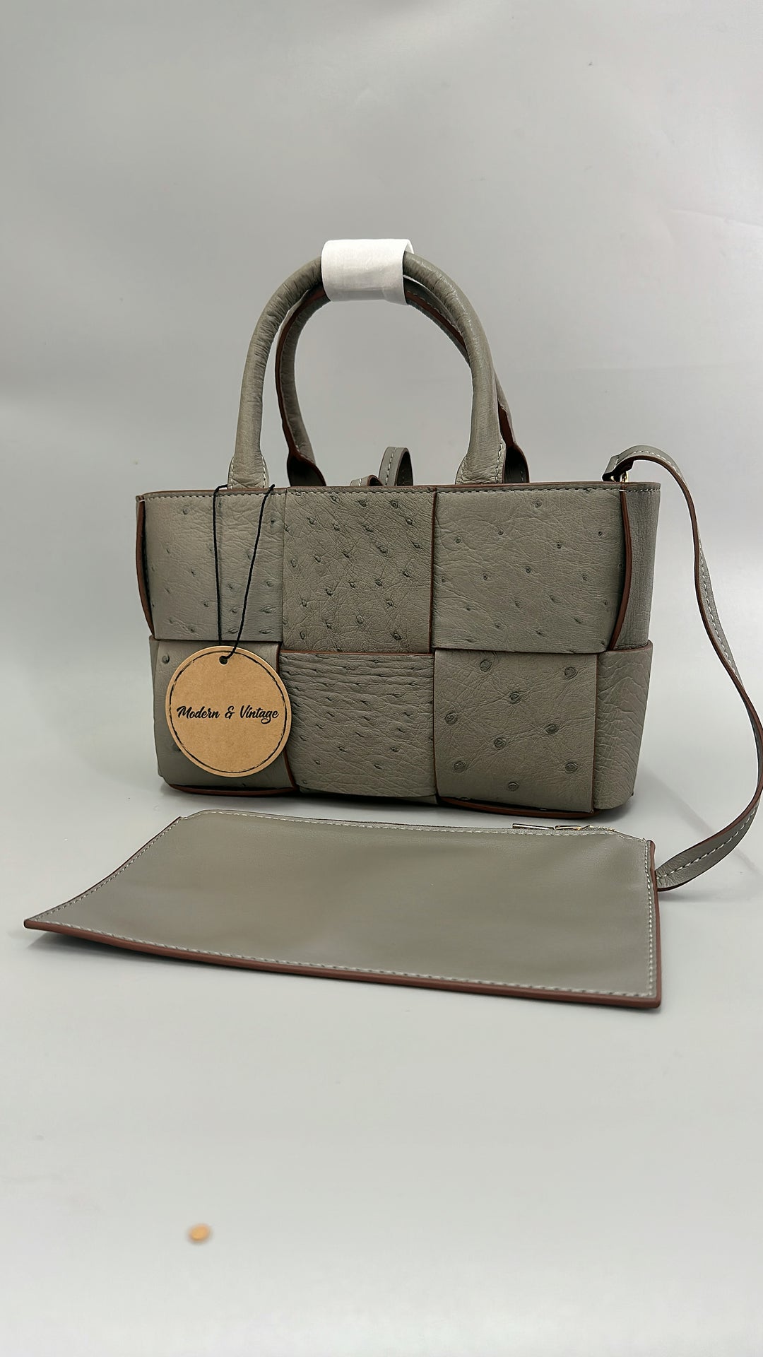 Italy Handbag - OS15 鴕鳥皮
